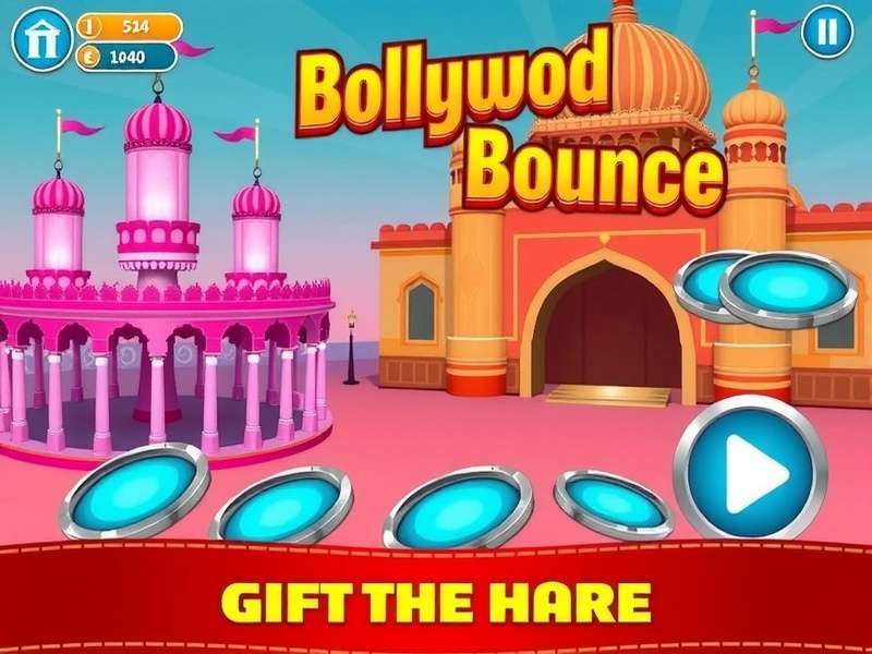 Bollywood Bounce Game Screenshot